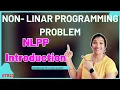 Non Linear Programming Problem in Telugu NLPP Introduction NLP