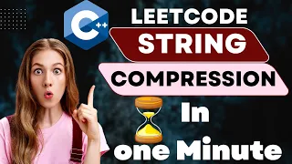 String Compression Leetcode Solution in C in One Minute FAANG C Interview Question codebites