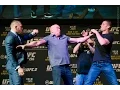 UFC 196 Conor McGregor Nate Diaz Almost Scuffle After Staredown