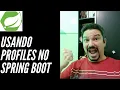 Utilizando Profiles e configuracao externa no Spring Boot Muito util e poderoso