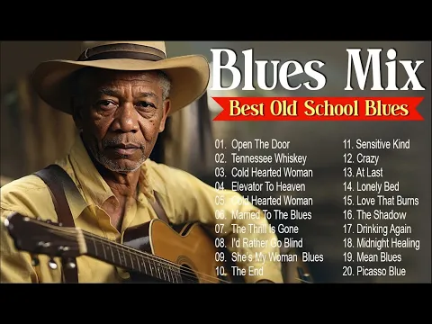 BLUES MIX [Lyric Album] - Top Slow Blues Music Playlist - Best Whiskey Blues Songs of All Time