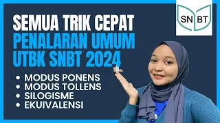 Download Semua Trik Penalaran Umum UTBK SNBT 2024!!! Sering banget keluar lohhh (PART 1) MP3