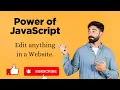 Edit anything in a Website Power of JavaScript