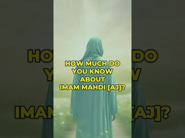 ⁣How much do you know about Imam Mahdi [AJ]? #imammahdi #prophetmuhammad #ahlulbayt #jesus #justice