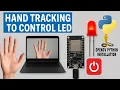 Hand Tracking OpenCV Python Hand Gesture Light Control Using ESP32