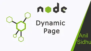 Node JS in tutorial 24 Dynamic Page with ejs