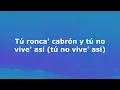 Arcangel x Bad Bunny X Dj Luian X Mambo Kingz  - Tu No Vive Asi (LETRA)