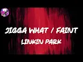 Download Lagu Linkin Park - Jigga What / Faint (Lyric Video) | Myspace