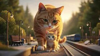 Mama Cat Works All Day to Repair Kitten’s Broken Watch