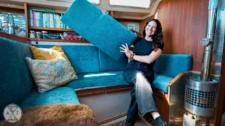 Upgrading our Sailing Boat with Upcycled Trash! Clever Sailboat Refit Using Salvaged Materials