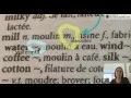 How to use a Bilingual Dictionary French-English