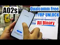 New Method Samsung A02s FRP Bypass Google Account Remove New FRP Tool For SM-A025F