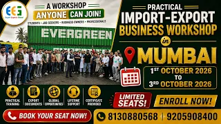 Harsh Dhawan Import Export Training in Mumbai : Real Business, No Theory | #mumbai
