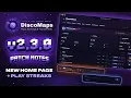DiscoMaps Major Update v2 3 0 - Home Page Streaks More