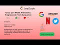 Can Make Arithmetic Progression From Sequence Leetcode Solution Explained JAVA