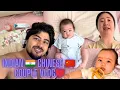 Lazy Day With Our Indian × Chinese Family | Chill Vibes, Baby Care \u0026 Home Moments ❤️🇮🇳🇨🇳 Couples