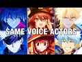 Lagu Genshin Impact All Characters Japanese Dub Voice Actors Seiyuu Same Anime Characters