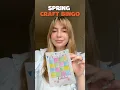 Spring Craft Bingo Challenge Will You Complete It Made Club