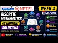 Discrete Mathematics Week 4 Assignment Answers 2026 NPTEL July 2026 NPTEL Assignment Solutions