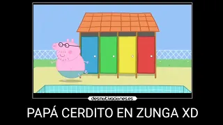 PAPÁ CERDITO EN ZUNGA 🩲🩲 || MOMENTOS XD PEPPA PIG 🤣 😆