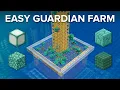Minecraft EASY Guardian Farm - No Portals