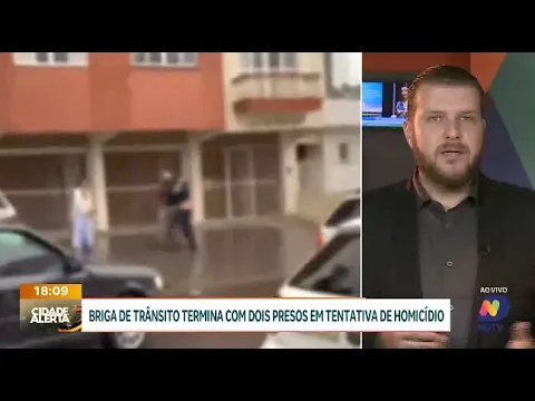 Tentativa de homicídio em Lages: briga de trânsito leva a prisão de dois suspeitos