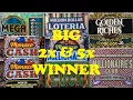 WE FOUND 2 MULTIPLIERS ON BIG WINNING TICKET PLAYING TEXAS LOTTERY SCRATCH OFFS GAMES