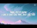 Tinashe - Nasty (Lyrics)
