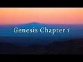 Genesis Chapter 1 King James Version Bible
