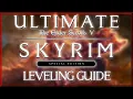 SKYRIM ULTIMATE Leveling Guide No Glitch - TESV Skyrim Special Edition