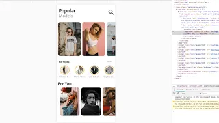 Ionic 4 - Home And Profile Page