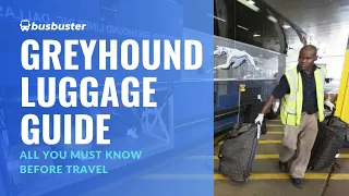 Greyhound Bus EXPERT Reveals Top Luggage Tips