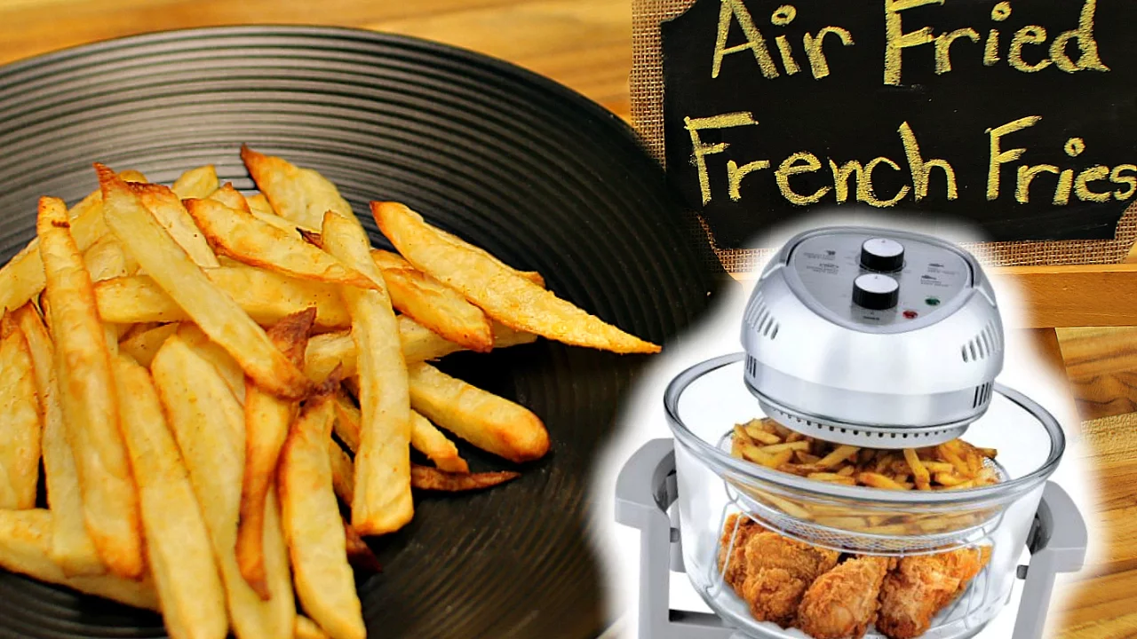 How to Make French Fries in an Air Fryer Oven- Healthy Recipe Channel