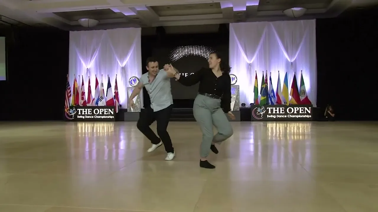 Kyle FitzGerald and Mélodie Paletta - 1st place All-Stars Jack&Jill Finals - The Open 2023