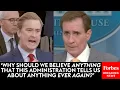 BRUTAL Fox News Peter Doocy Mercilessly Grills John Kirby About Lloyd Austin s Hosptilization