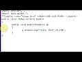 Java Applet Making applet without HTML file CodeLearning