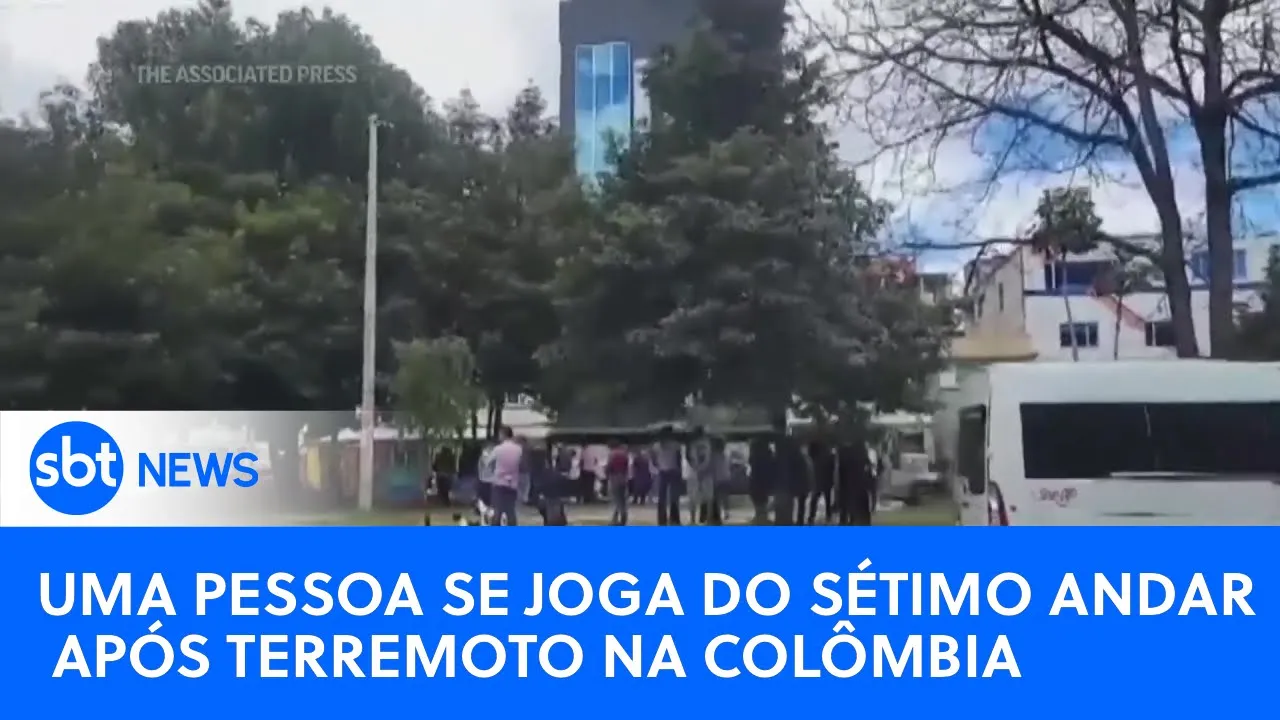 Forte terremoto deixa uma pessoa morta na Colômbia | #SBTNewsnaTV (18/08/23)