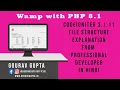 CodeIgniter Installation File Structure explained in details WAMP Hindi Chapter
