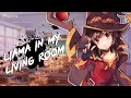 Nightcore - Llama In My Living Room | Lyrics