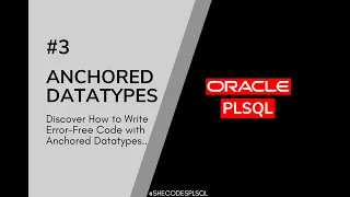 PLSQL Tutorial 3 Anchored Datatypes TYPE ROWTYPE Explained with Real Examples