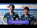 Lee So Hee Baek Ha Na on winning the YONEX All England Open Women s Doubles title
