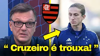 🚨CRUZEIRO É TROUXA! FILIPE LUIS NEGA O CRUZEIRO E MAURO CESAR EXPÕE O MOTIVO!