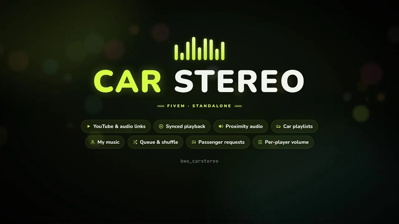 Bwo's Car Stereo