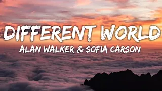 Alan Walker Different World Lyrics Ft Sofia Carson K 391 CORSAK 