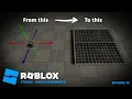 Roblox Studio - Building Tutorial Fixing MeshParts
