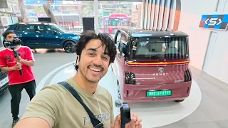 OUR NEW MG ELECTRIC | NEW WRAP ON THE COMET |Shanice is going to Mrs India