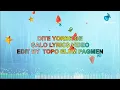 Download Lagu DITE YORBE GE MUKPO HAPAM TE GALO SONG LYRICS VIDEO/EDIY BY ELUM PAGMEN