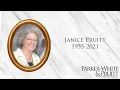 Memorial Slideshow for Janice Pruitt