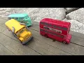 13 minicars & blue convoy! Play on the lake.