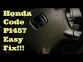 Honda Evap Code P1457 - Easy Fix